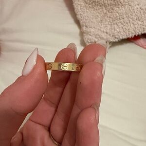 Cartier Gold Women's Ring with Iconic Design